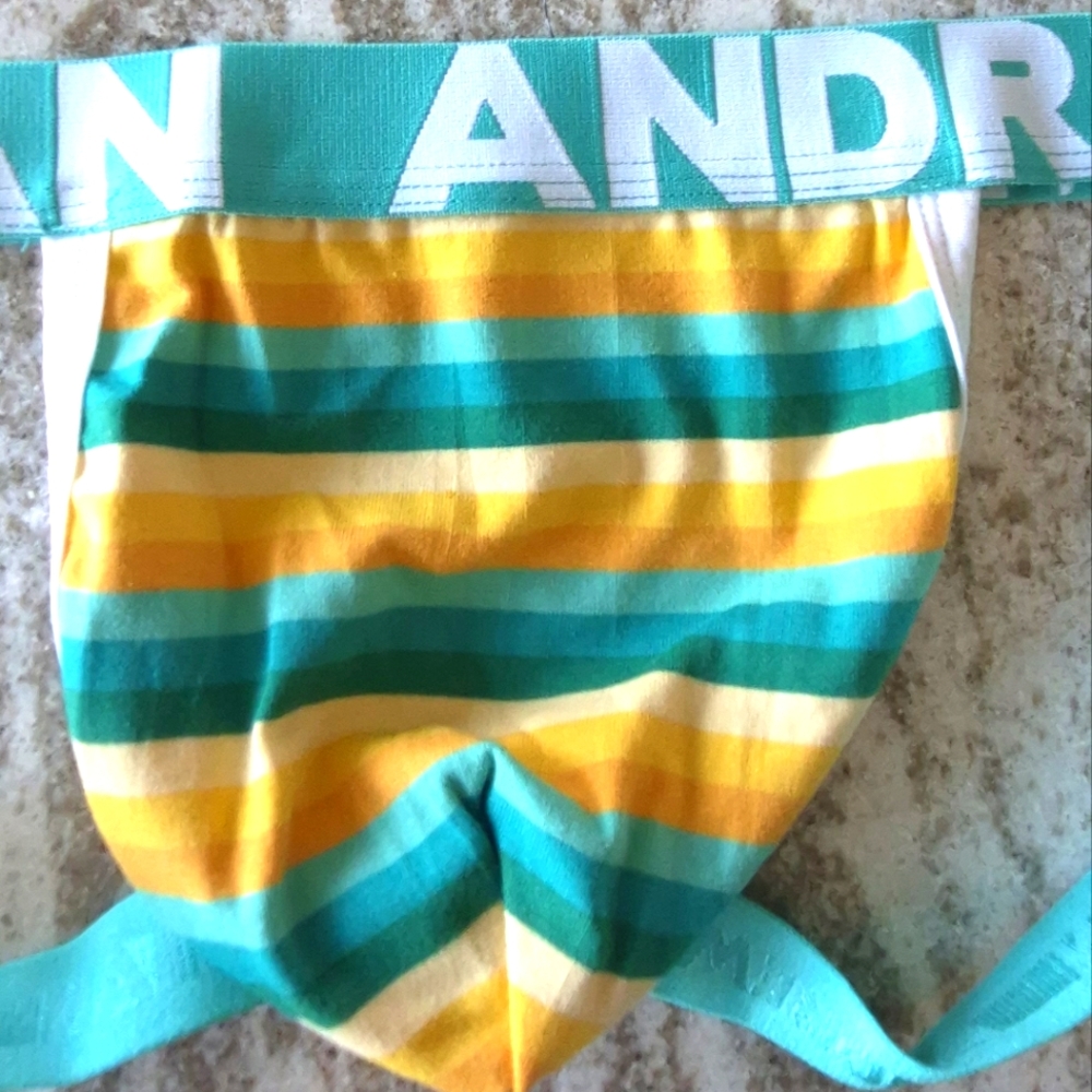 Andrew Christian Men's Riviera Jockstrap Underwear Size Medium NEW - Picture 2 of 2